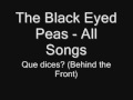 клип The Black Eyed Peas - ?Que Dices? (Album Version (Explicit)) 